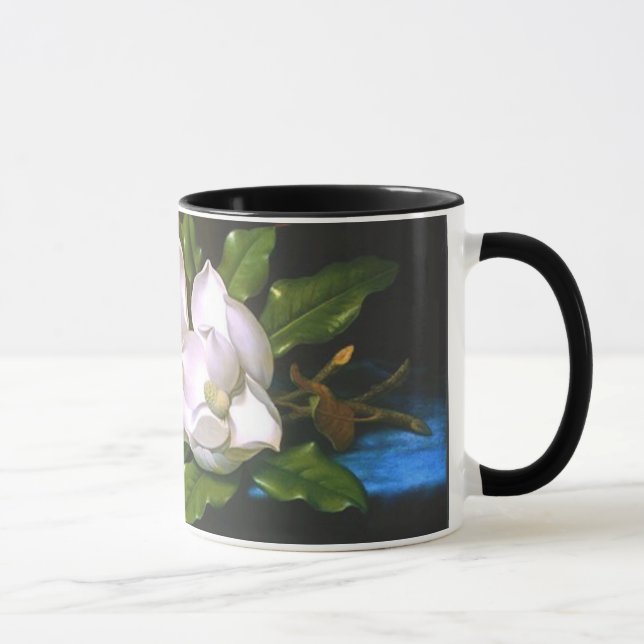 Caneca da magnólia do vintage (Direita)