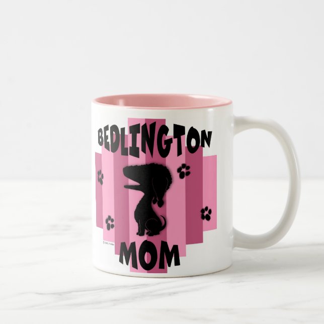 Caneca da mamã de Bedlington (Direita)
