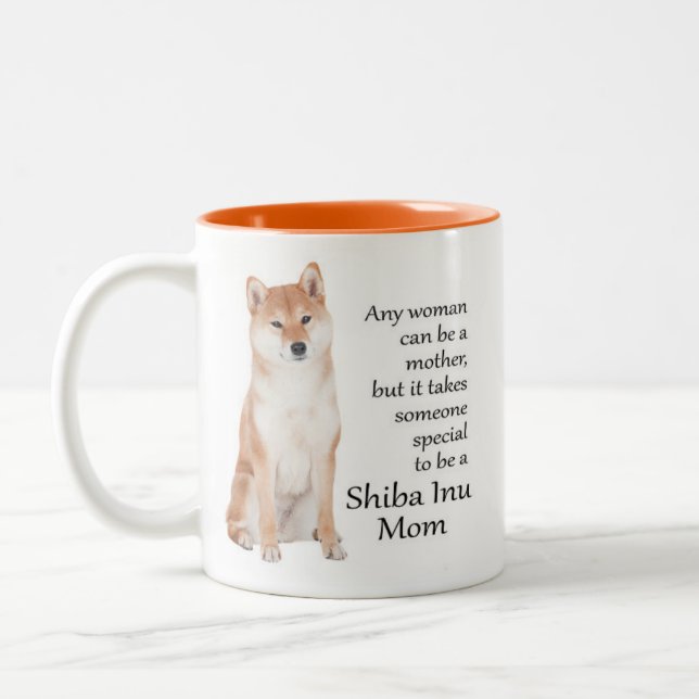 Caneca da mamã de Shiba Inu (Esquerda)