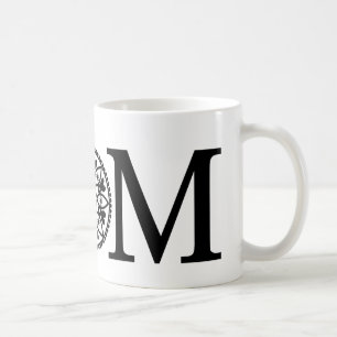 Caneca da mamã - preto & branco