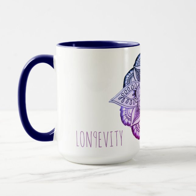 Caneca da mandala (Esquerda)