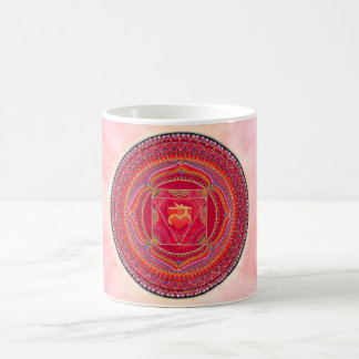 Caneca da mandala de Chakra da raiz