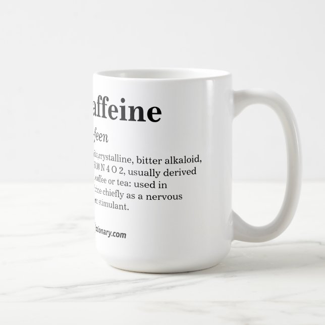 caneca da manhã de Dictionary.com (Direita)