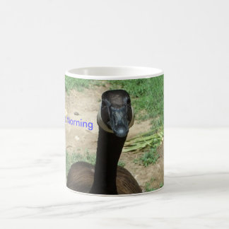Caneca da manhã do ganso