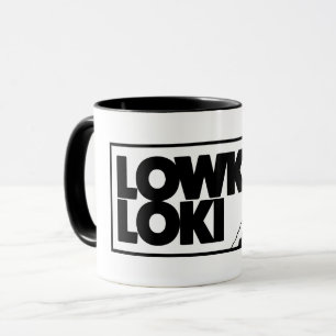 CANECA DA MARCA DE LOWKEYLOKI