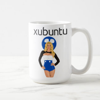 Caneca da menina de Xubuntu!