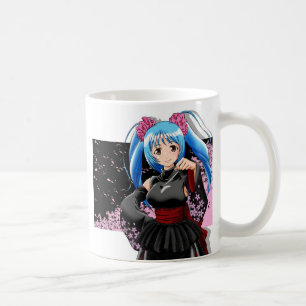 Caneca da menina do Anime