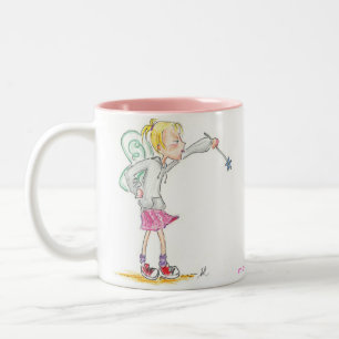Caneca da menina do país das fadas