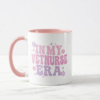 Caneca da Minha Era de Enfermeira Veterinária - Pr
