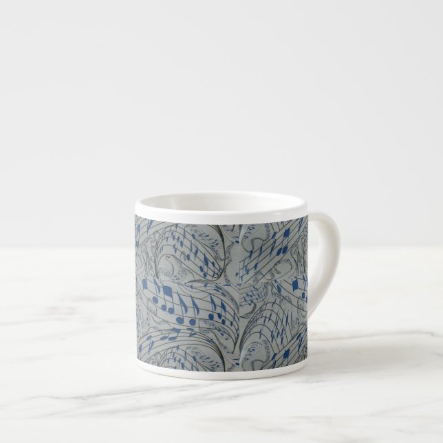 CANECA DA MÚSICA NOTES-ESPRESSO (Frente Esquerda)