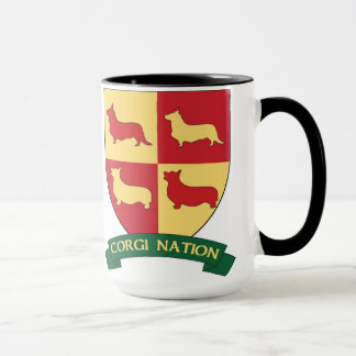 Caneca da nação do Corgi
