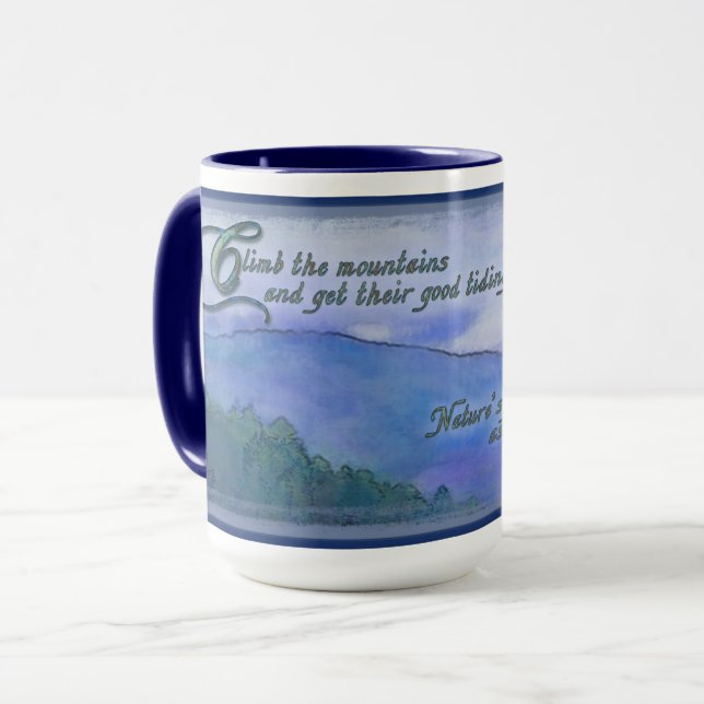 Caneca da natureza (Frente Esquerda)