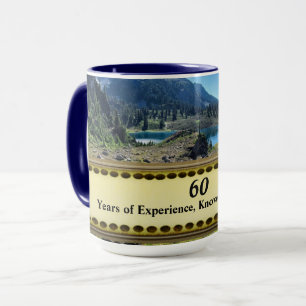 Caneca da Natureza Anos de Experiência Idade
