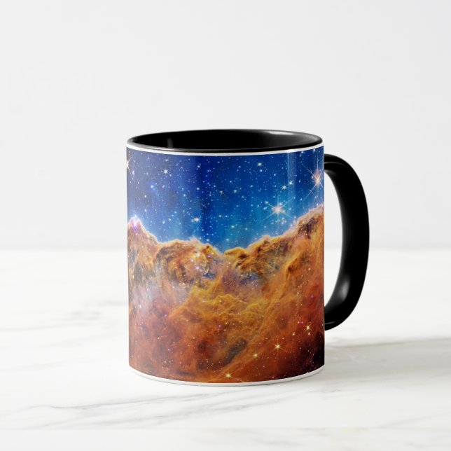 Caneca da Nebulosa Carina do Telescópio Espacial J (Frente Esquerda)