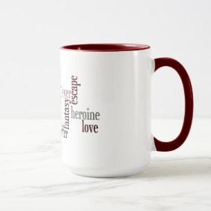 Caneca da novela romance