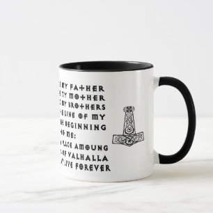 Caneca da oração de Viking