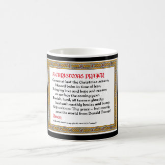 Caneca da oração do Natal (Donald Trump)