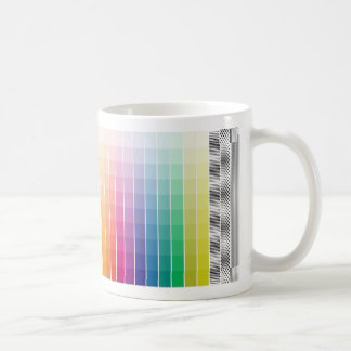 Caneca da paleta de cores