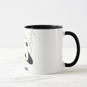 Caneca da panda do sono