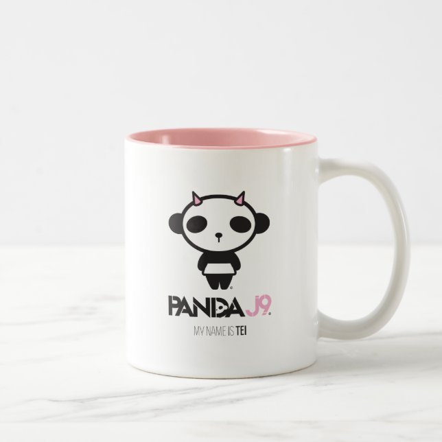 Caneca da PANDA J9/WHT&PNK/Tei (Direita)