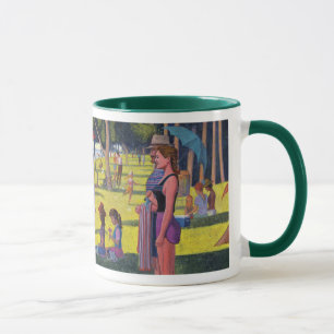 Caneca da paródia de Seurat