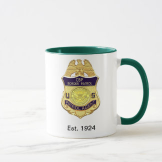Caneca da patrulha fronteiriça