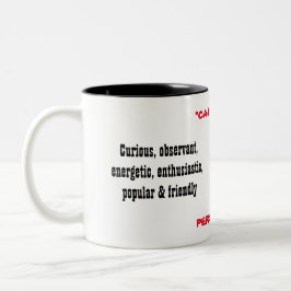 Caneca da personalidade de ENFP