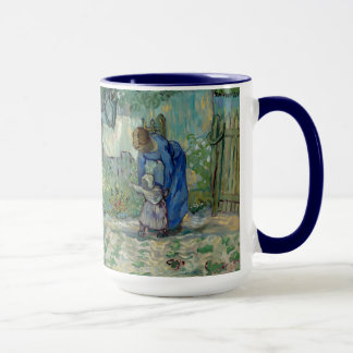 Caneca da Pintura "Primeiros Passos" de Van Gogh