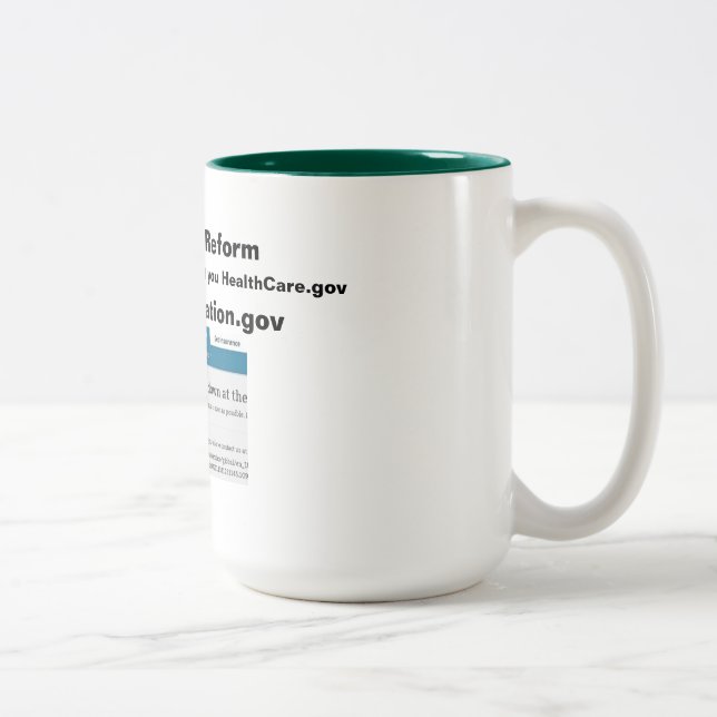Caneca da reforma de imigração (Direita)