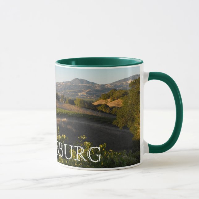 Caneca da região vinícola de Healsburg (Direita)