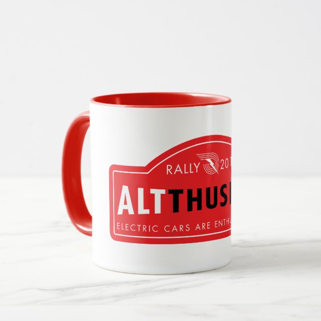 Caneca da reunião 2019 de AltThusiast (Frente Esquerda)