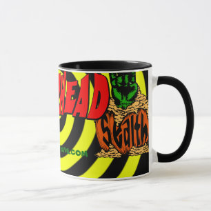 Caneca da rocha do zombi de Pumpkinhead