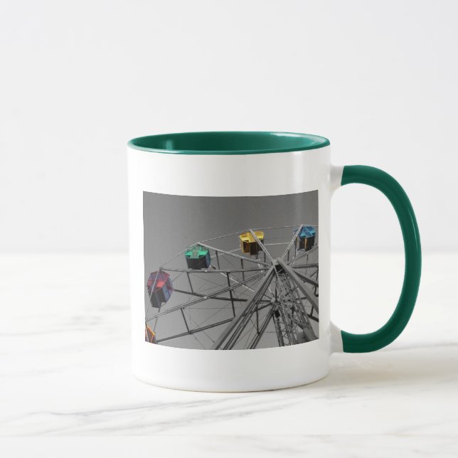Caneca da roda de Ferris (cor seletiva) (Direita)