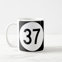 Caneca da rota 37 de NJ