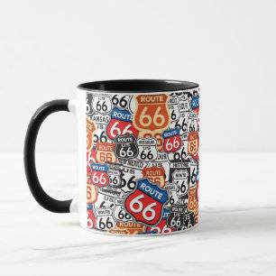 Caneca da rota 66