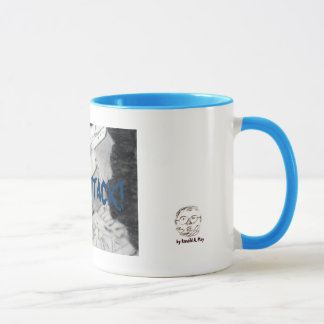 Caneca da segadeira do Não-Gramado do ataque do