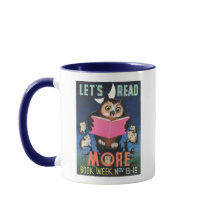 Caneca da semana de livro de 1955 crianças