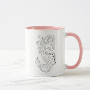 Caneca da sereia de Florida