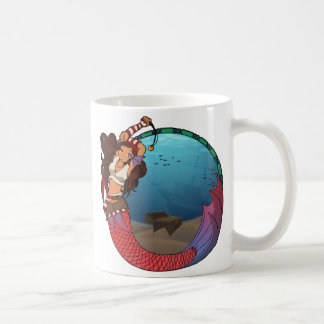 Caneca da sereia do pirata