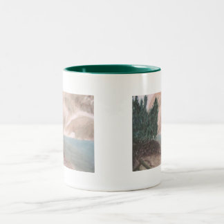 Caneca da serenidade do lago mountain