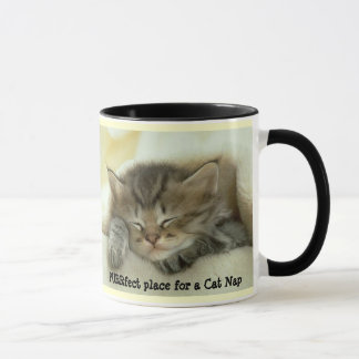 Caneca da sesta do gato
