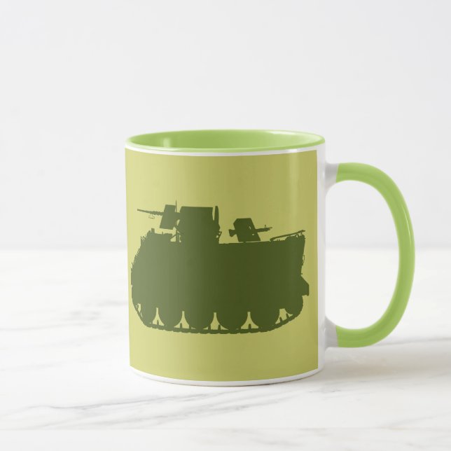 Caneca da silhueta de M113 ACAV APC (Direita)
