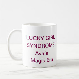 Caneca da Síndrome da Garota Sortuda – Xícara de A