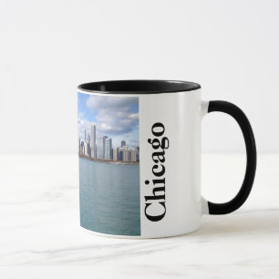 Caneca da skyline de Chicago