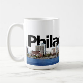 Caneca da skyline de Philadelphfia