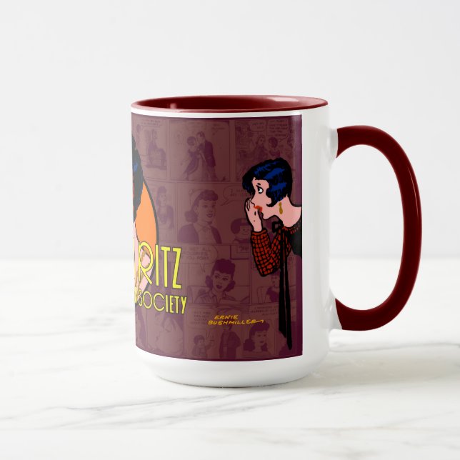 Caneca da Sociedade de Apreciação Fritzi Ritz (Direita)