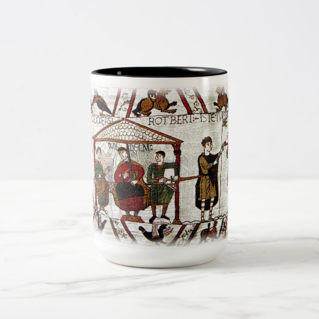 Caneca da tapeçaria de Bayeux (Centro)