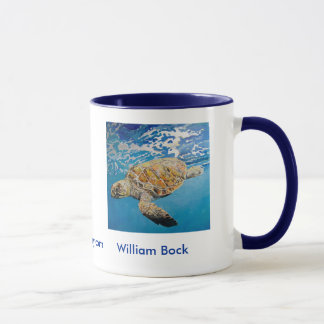 Caneca da tartaruga de mar de Hawksbill
