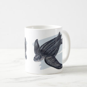 Caneca da tartaruga de mar do Leatherback