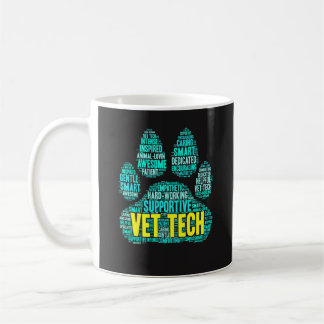 Caneca da tecnologia do veterinário - nuvem legal